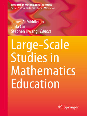 cover image of Large-Scale Studies in Mathematics Education